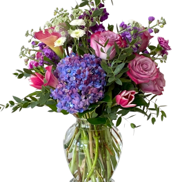 Blueberry Hydrangea and Garden Mix Tall