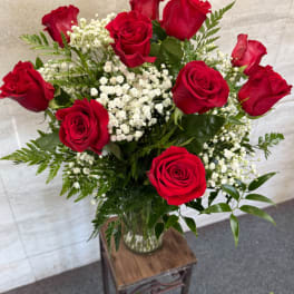 Dozen's red roses