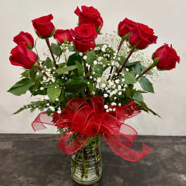 Dozen Long Stemmed Red Roses