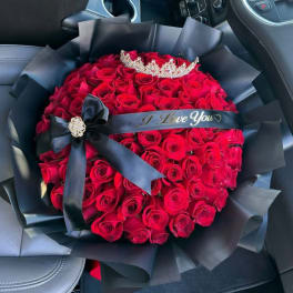 Ramo Buchon Lovers 100 rosas