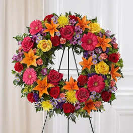 Peaceful Journey Wreath