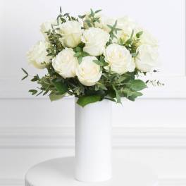 Josephine - White Roses Bouquet