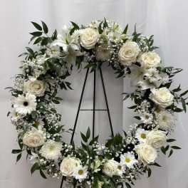 Sympathy wreath