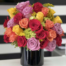 Mix Roses by Atlantas Finest Flowers