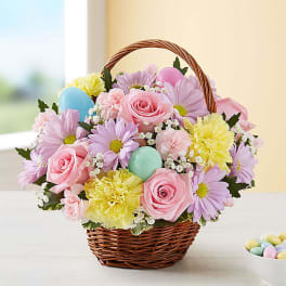 Easter Flower Basket