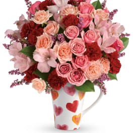Teleflora's Lovely Hearts Bouquet PM