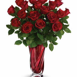 Teleflora's Red Radiance Bouquet DX