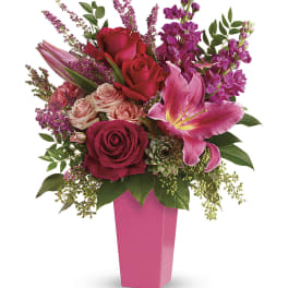 Forever Fuchsia Bouquet 1