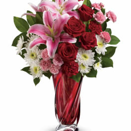 Teleflora's Swirling Beauty Bouquet