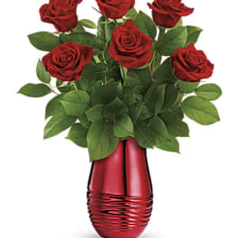 Teleflora's Rouge Romance Bouquet