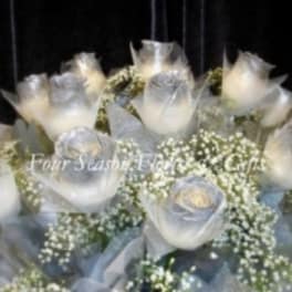 Hong Kong Style Roses - Silver