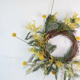 Spring Door Wreath