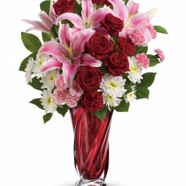 Teleflora's Swirling Beauty Bouquet DX