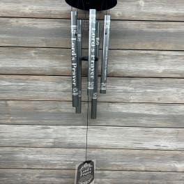 Wind Chime 'Lord's Prayer' LOCAL DELIVERY ONLY