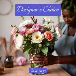 Designer’s Choice-Vase. A Floral Archist™ original.