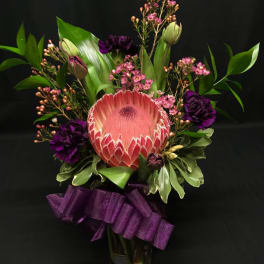 Queen Protea Vase