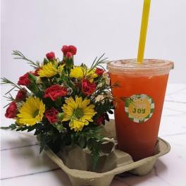 Tea & Flowers from Rooted on J