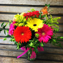Gerbera vase