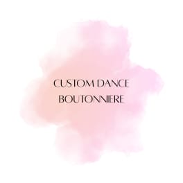 Custom Dance Boutonniere