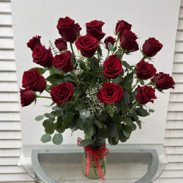 Two Dozen Red Roses