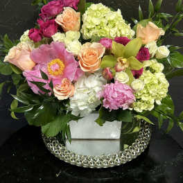 Pink Peony Lover Centerpiece