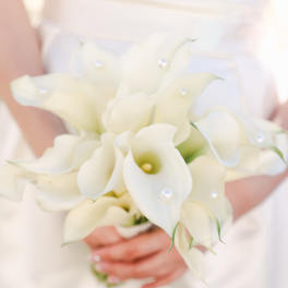 Calla lily bridal bouquet