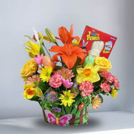 Easter Garden Candy Basket