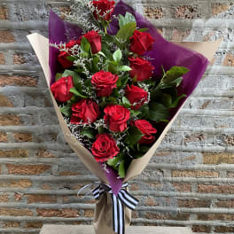 Red Roses - 12 Long Stem