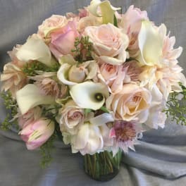 Soft Pastel Wedding Bouquet