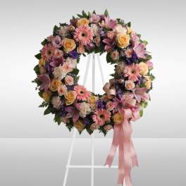 Graceful Garden Wreath