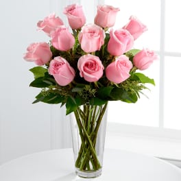 The FTD Pink Rose Bouquet