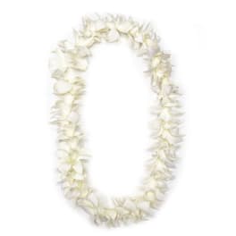CALL TO ORDER White Hawaiian Single or Double Orchid Lei