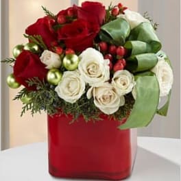 The Merry & Bright™ Bouquet by FTD®