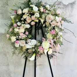Garden Memorial Wreath