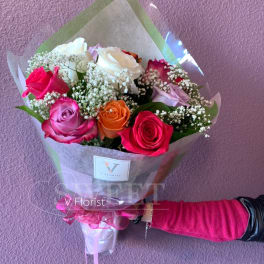 Assorted roses Bouquet