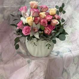 Roses orchids