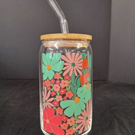 Colorful Flower Cup