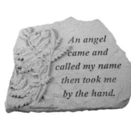 Memorial Stone...An angel came