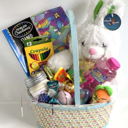 Bunny Brings Treats Adult Easter Basket
