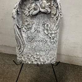 In Loving Memory Plaque - Gray