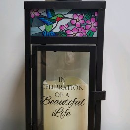 "A Beautiful Life" Lantern
