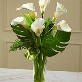 The Always Adored™ Calla Lily Bouquet