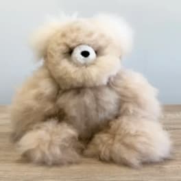 21" Large Alpaca Stuffed Animal - Bear