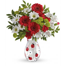 Teleflora's Lovely Ladybug Bouquet