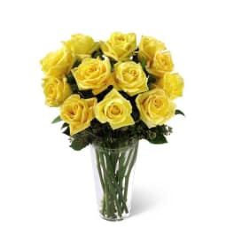 The FTD Yellow Rose Bouquet