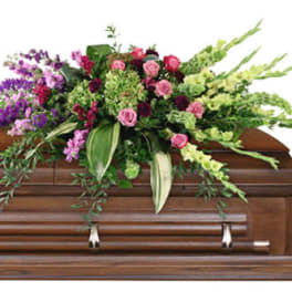 CALMING MEMORIES CASKET SPRAY