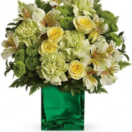 Teleflora's Emerald Elegance Bouquet