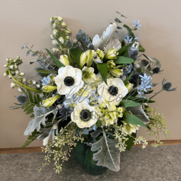 March Aquamarine Bouquet