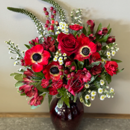 July Ruby Bouquet