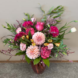 October Pink Tourmaline Bouquet